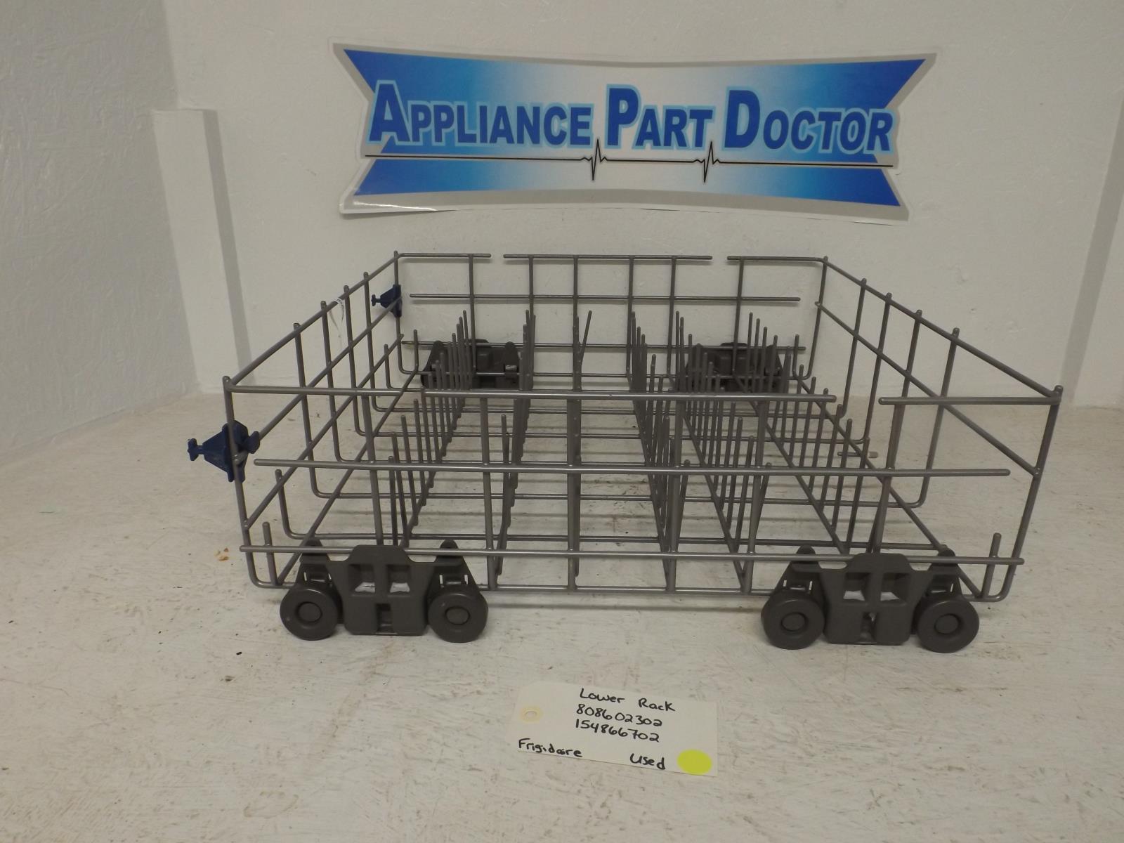 Frigidaire Dishwasher 808602302 154866702 Lower Rack Used Frigidaire Dishwasher 808602302 154866702 Lower Rack Used